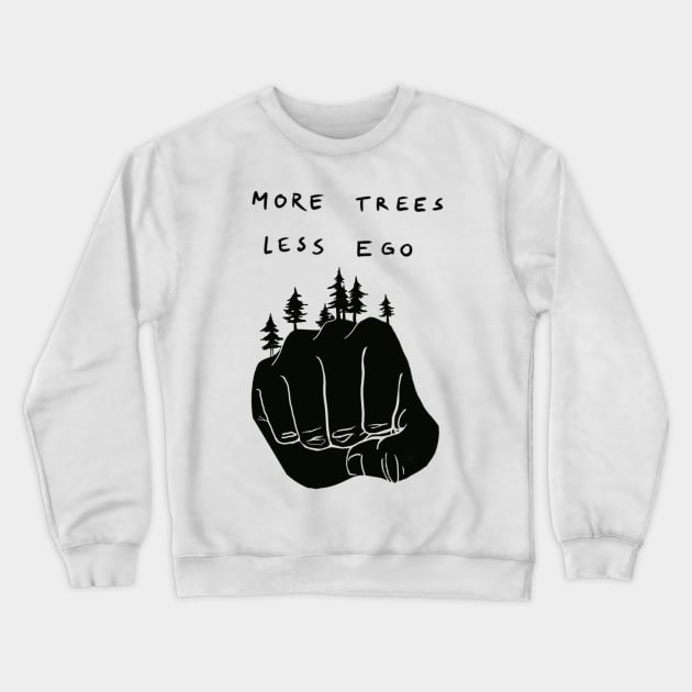 Edgy slogan that boosts your self confidence Crewneck Sweatshirt by RockPaperScissors